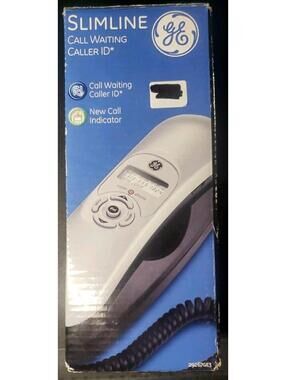 GE Trimline 29267GE3-B Memory Phone w/ Call Waiting Caller ID Corded Phone